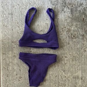 bond-eye Purple Bikini Set